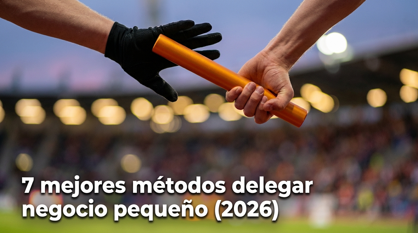 7 mejores métodos delegar negocio pequeño (2026)