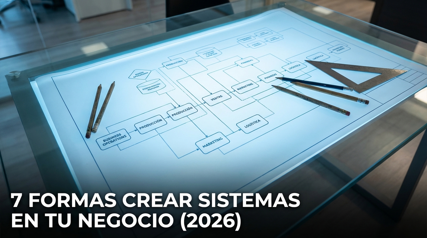 7 formas crear sistemas en tu negocio (2026)
