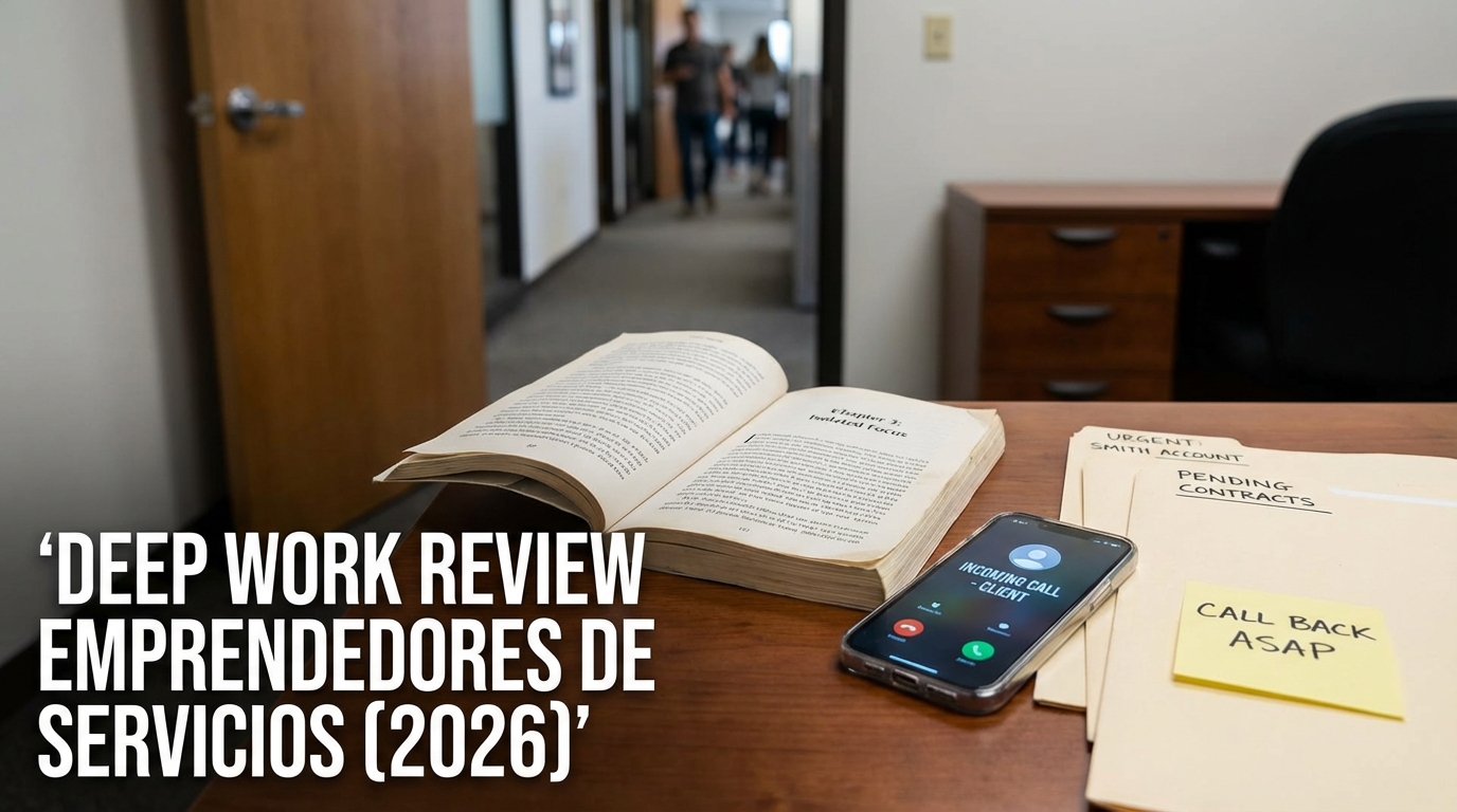 Deep Work review emprendedores de servicios (2026)