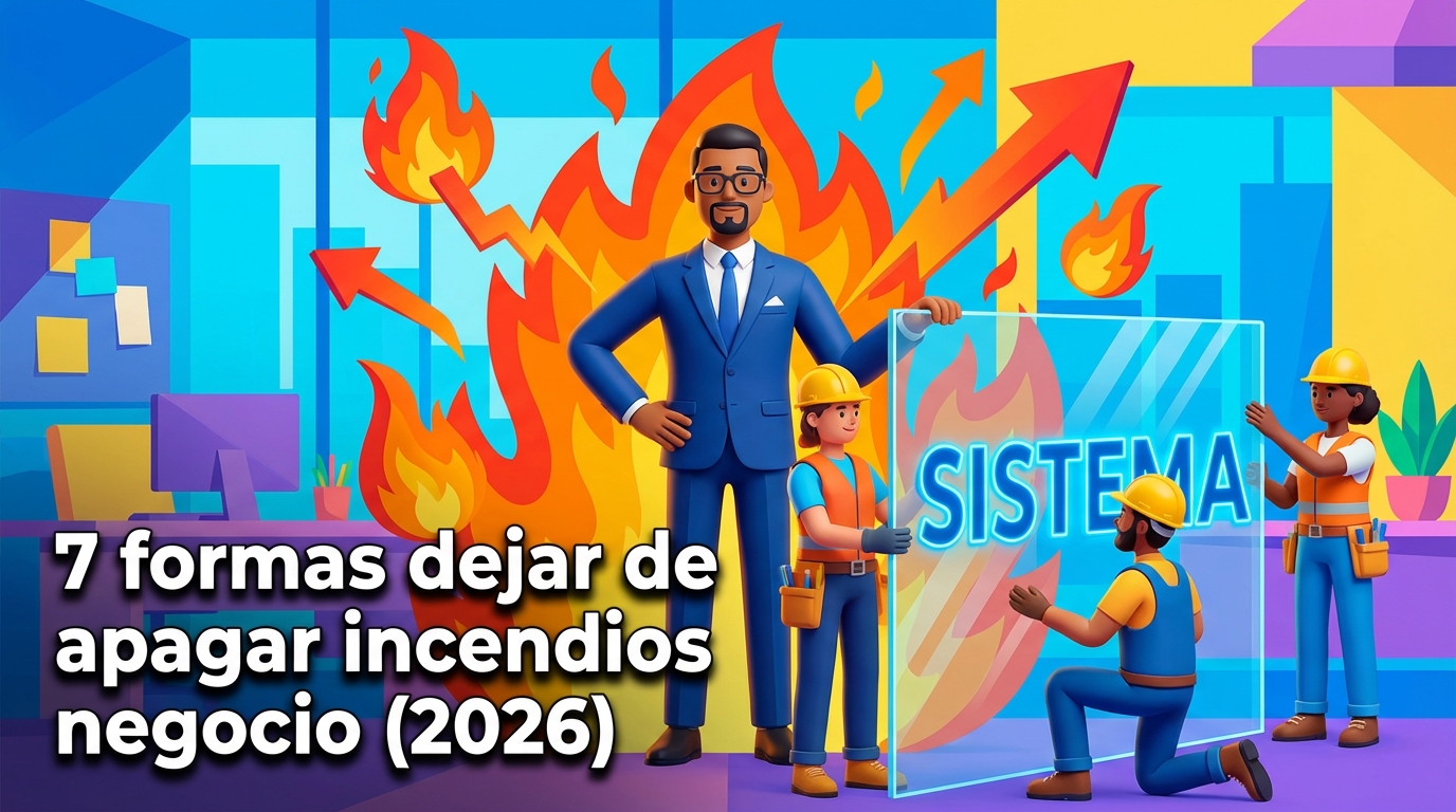 7 formas dejar de apagar incendios negocio (2026)