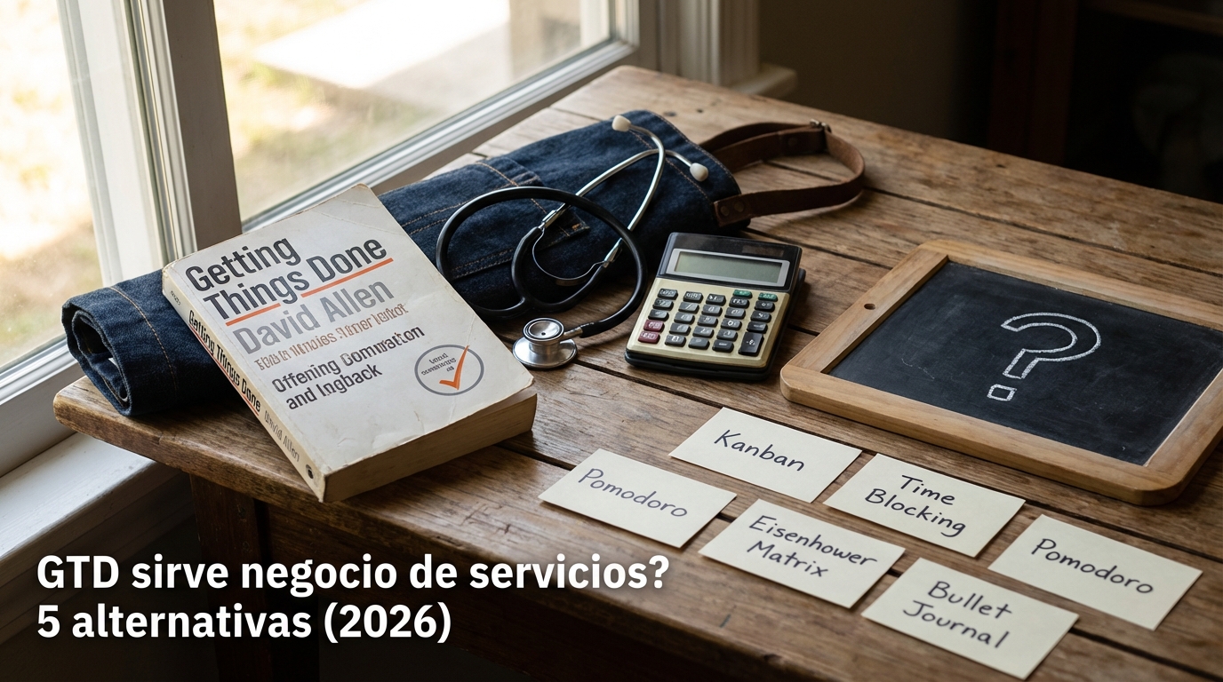 GTD sirve negocio de servicios? 5 alternativas (2026)