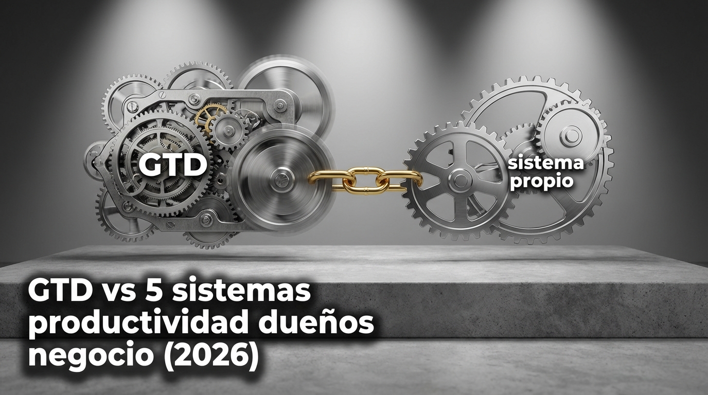 GTD vs 5 sistemas productividad dueños negocio (2026)