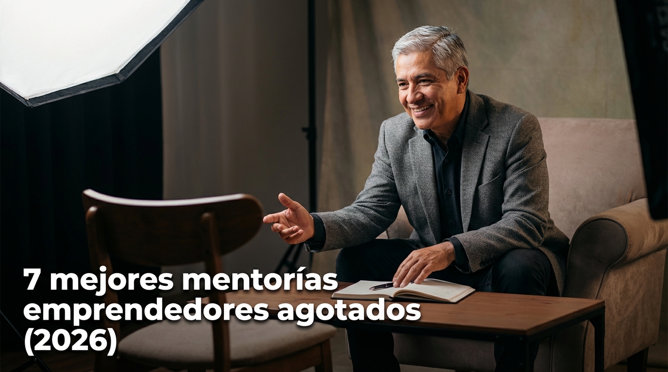 7 mejores mentorías emprendedores agotados (2026)