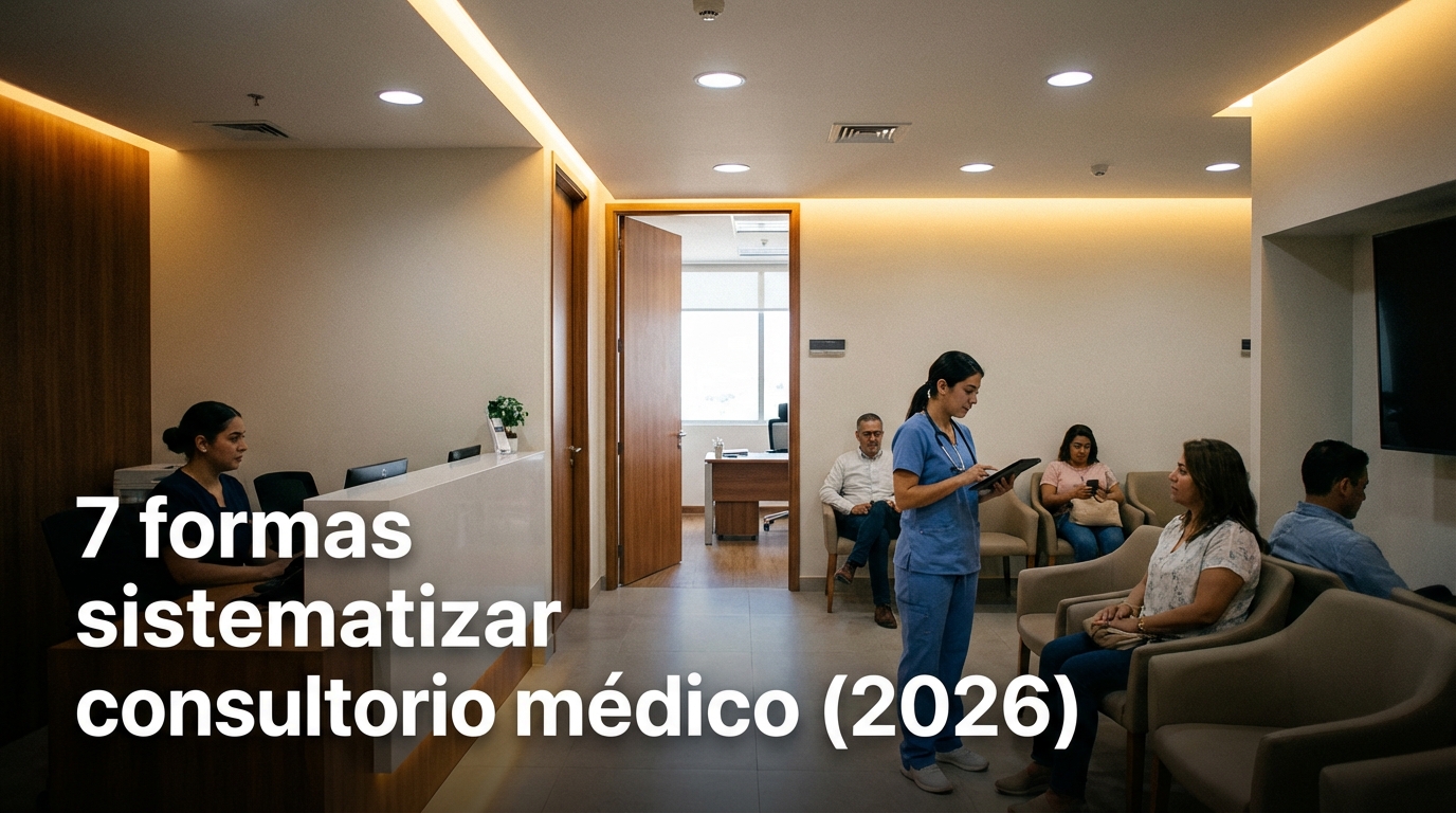 7 formas sistematizar consultorio médico (2026)
