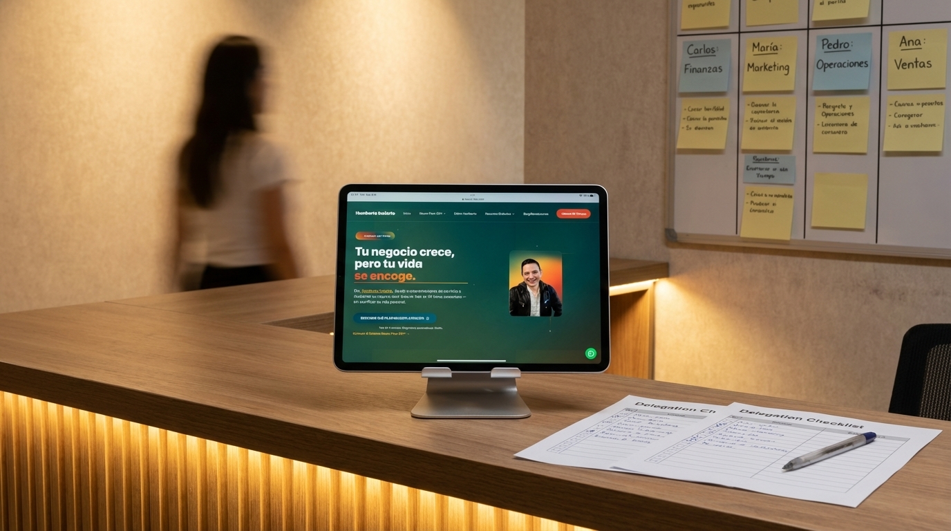 cómo delegar en un negocio pequeño