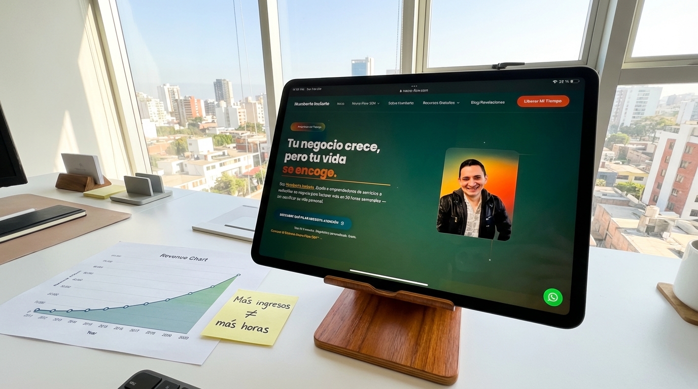 cómo escalar negocio sin trabajar más horas