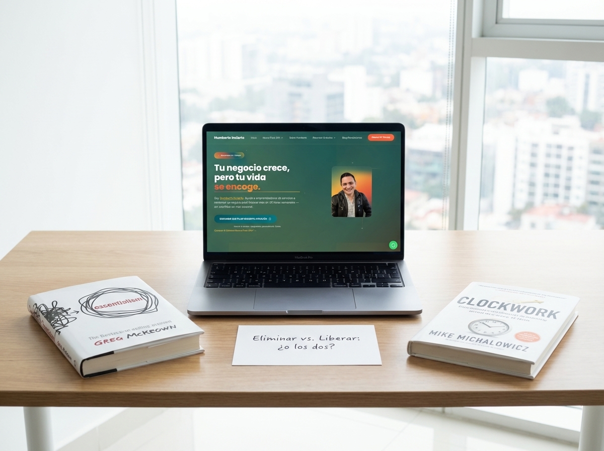 Essentialism vs Clockwork para dueños de negocio