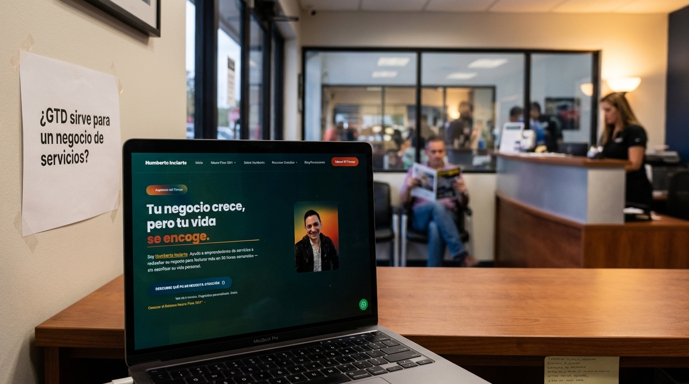 GTD sirve si tengo un negocio de servicios