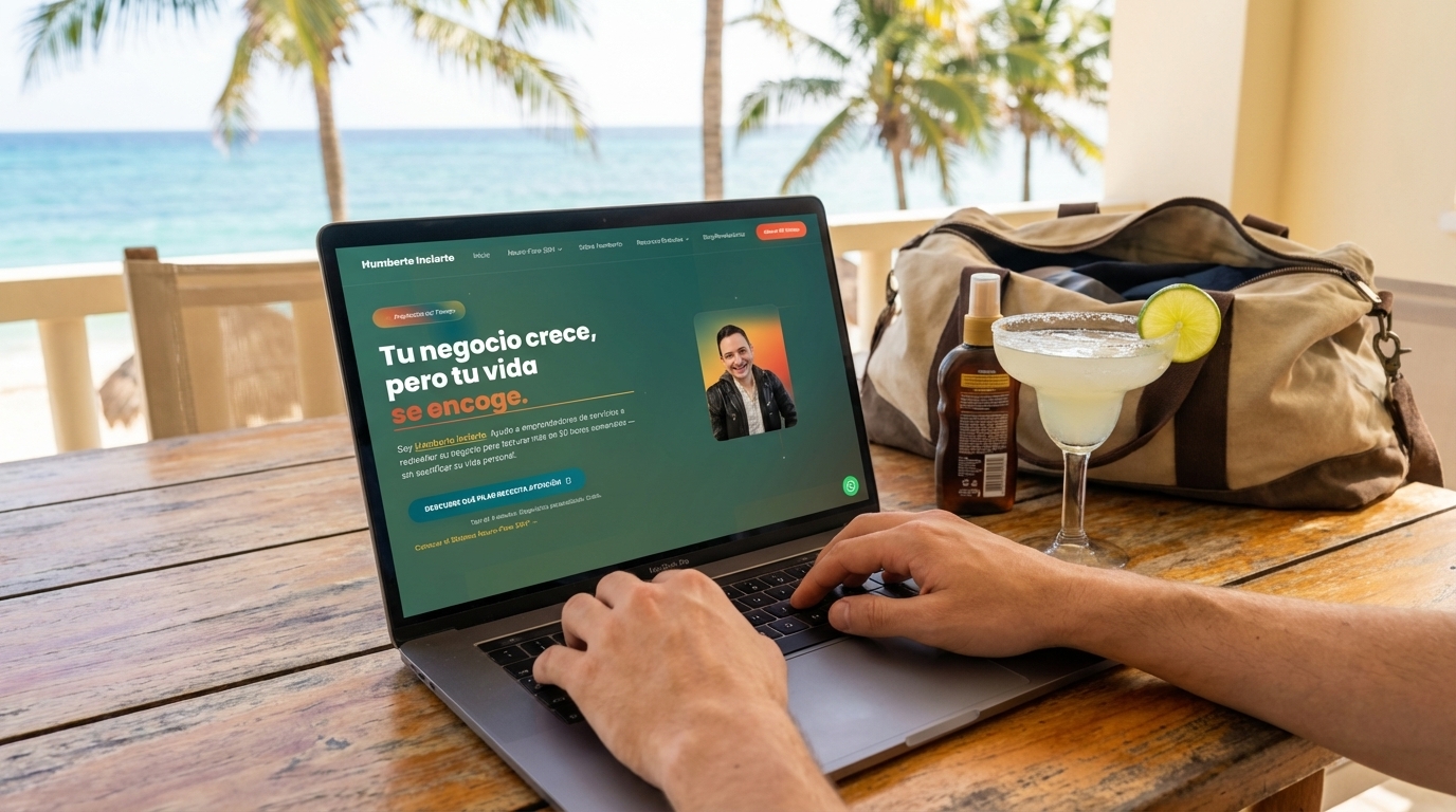 no puedo tomarme vacaciones de mi negocio