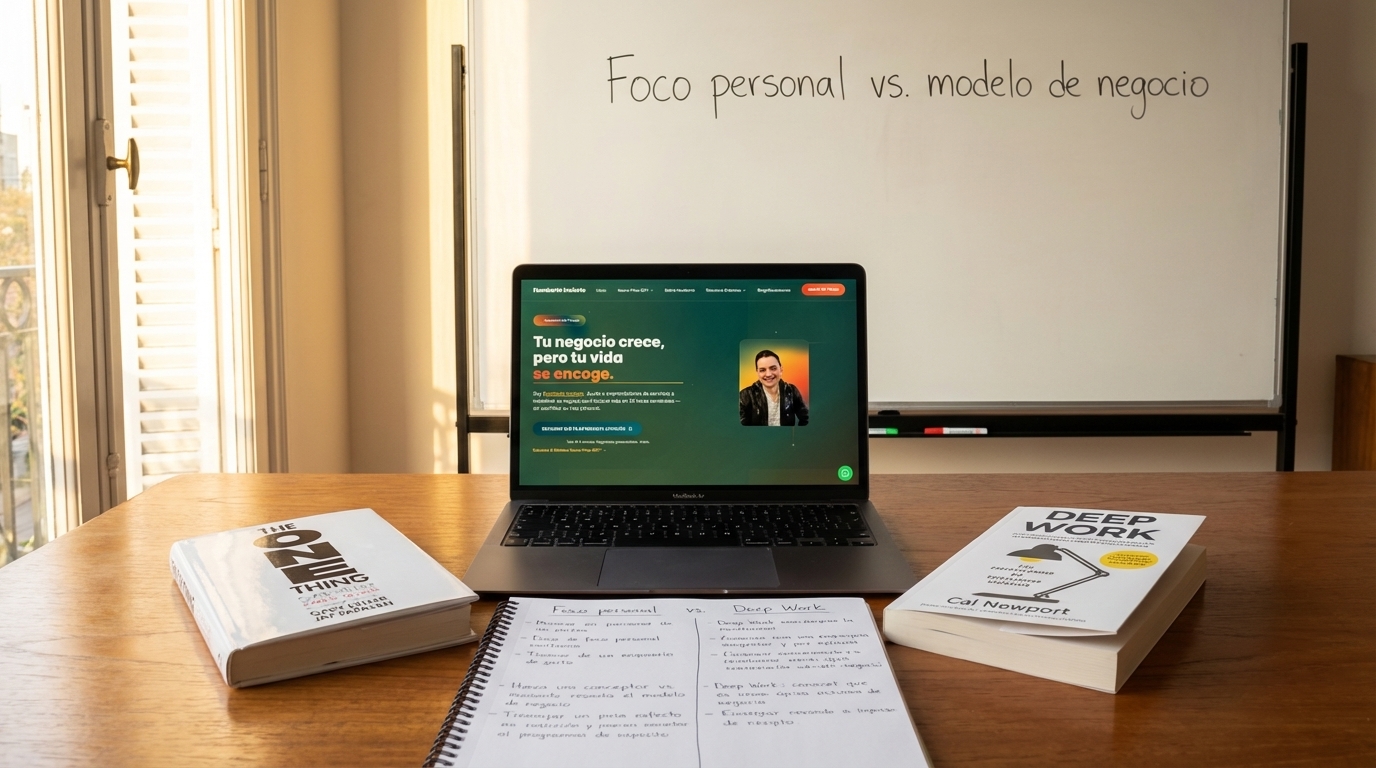 The One Thing vs Deep Work para dueños de negocio