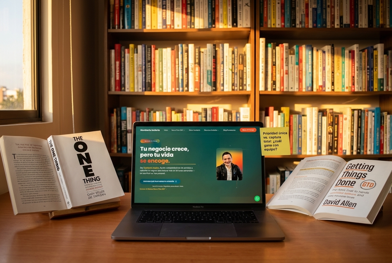 The One Thing vs GTD para emprendedores