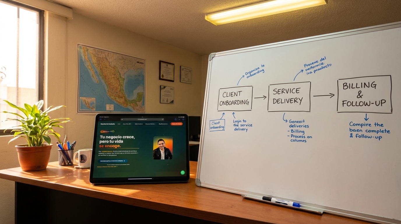 cómo sistematizar un negocio de servicios en LATAM